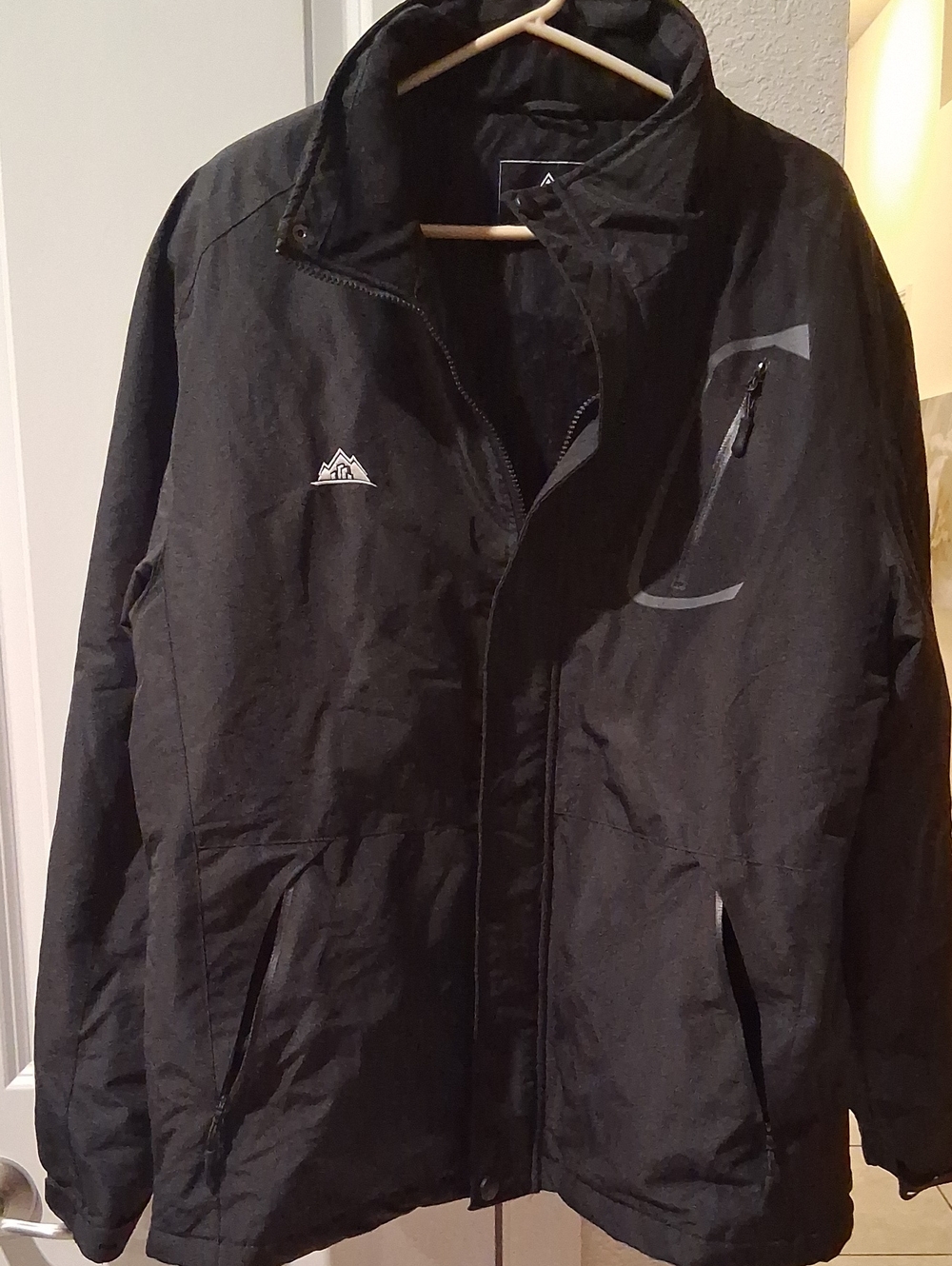 Men's Black Insulated Jacket